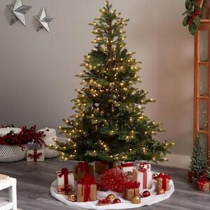 Nearly Natural 6ft. North Carolina Spruce Artificial Christmas Tree